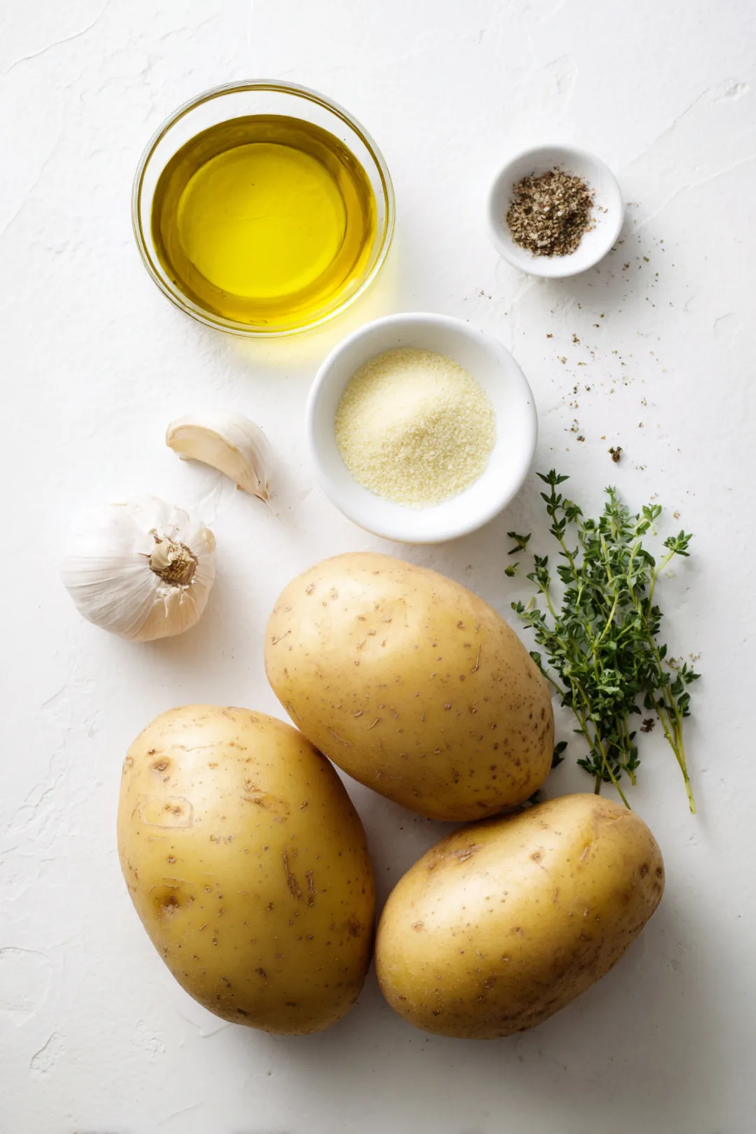 Air fryer baked potatoes crispy ingredients