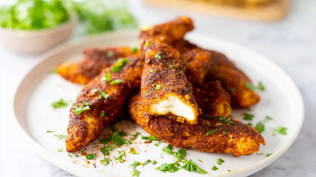 air fryer chicken tenders no breading