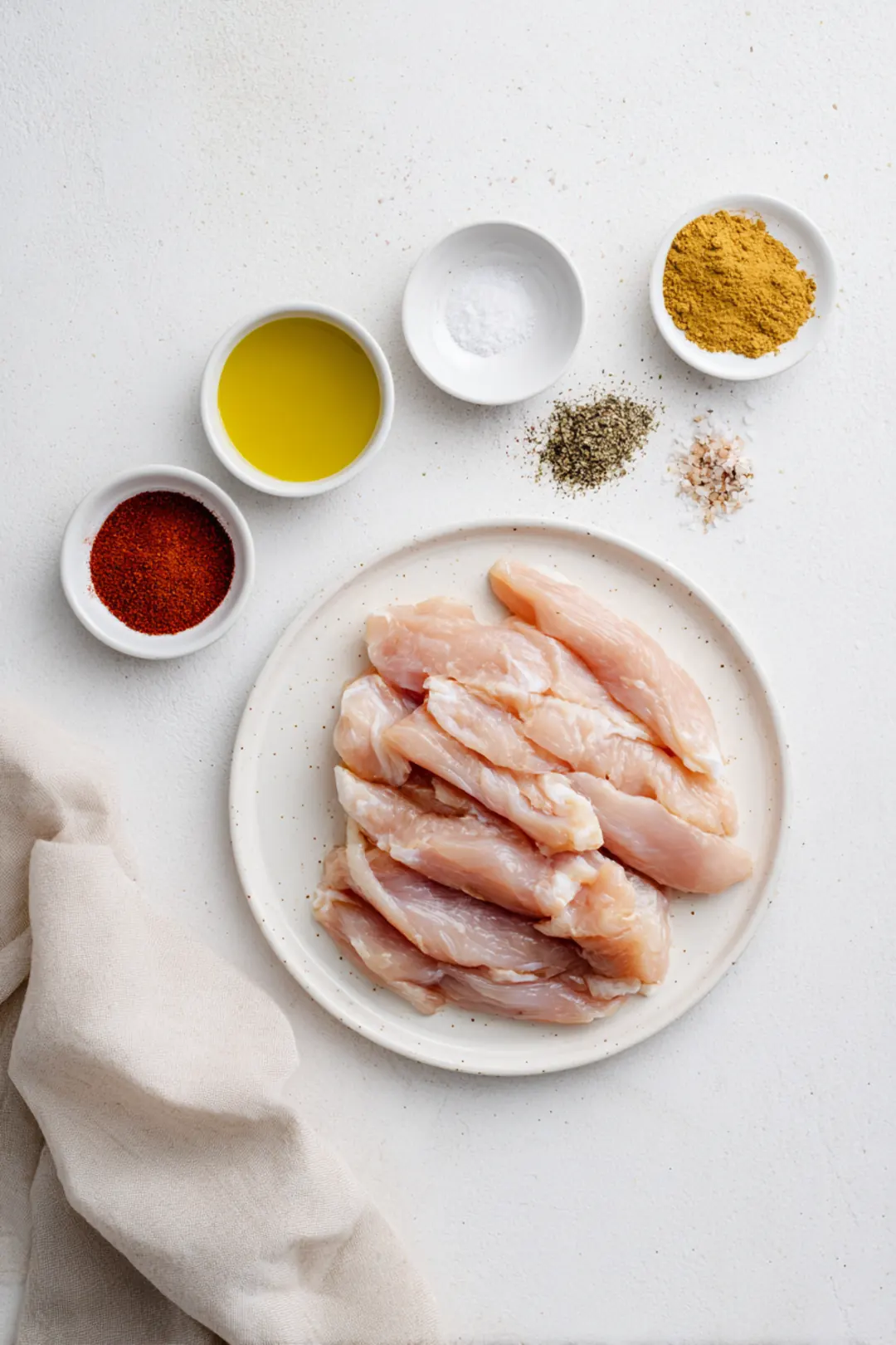 Air fryer chicken tenders no breading - ingredients