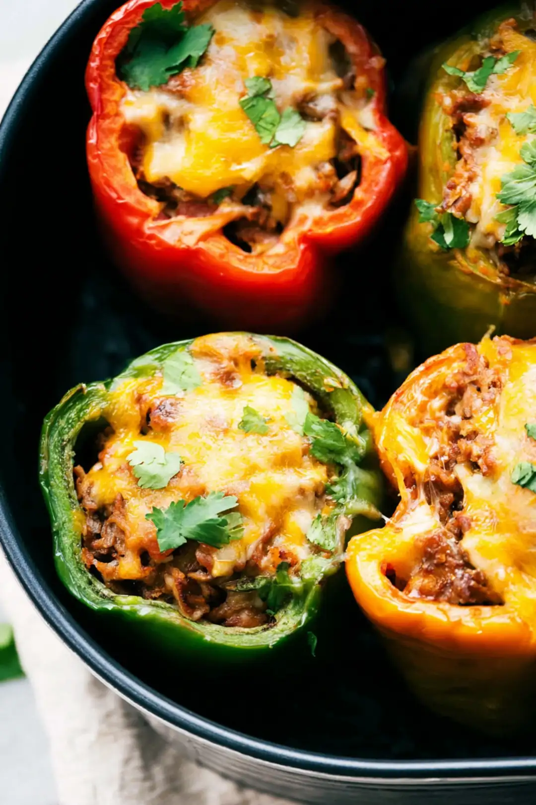 Air fryer stuffed peppers
