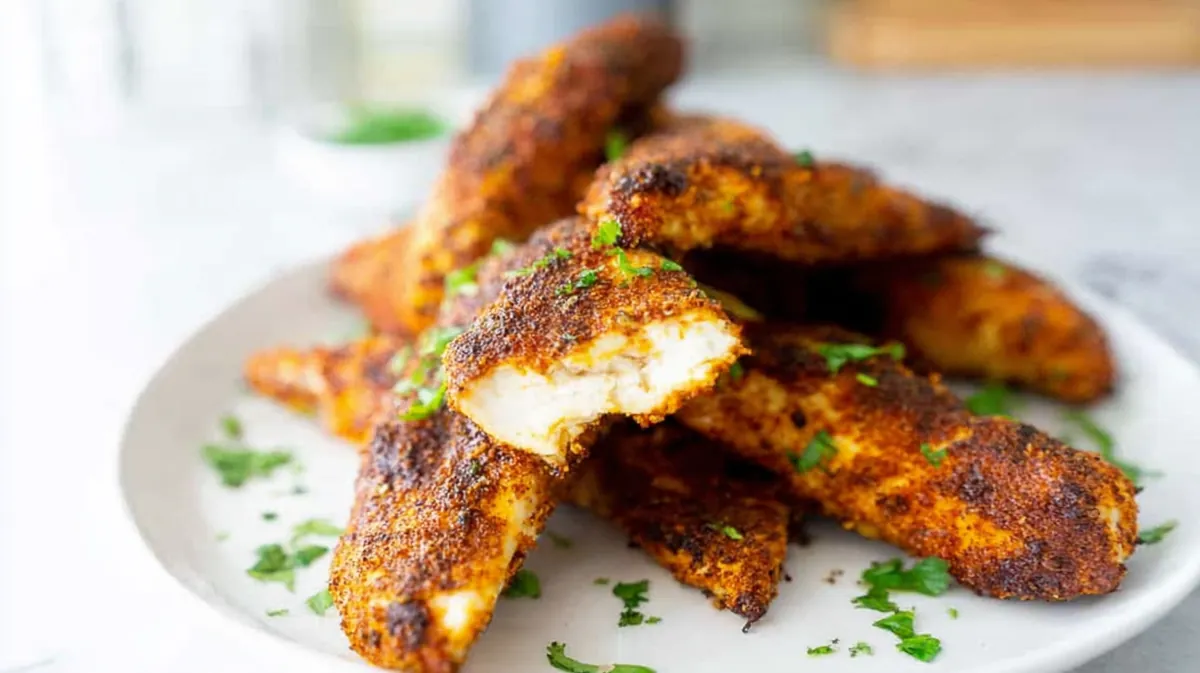 Air fryer chicken tenders no breading