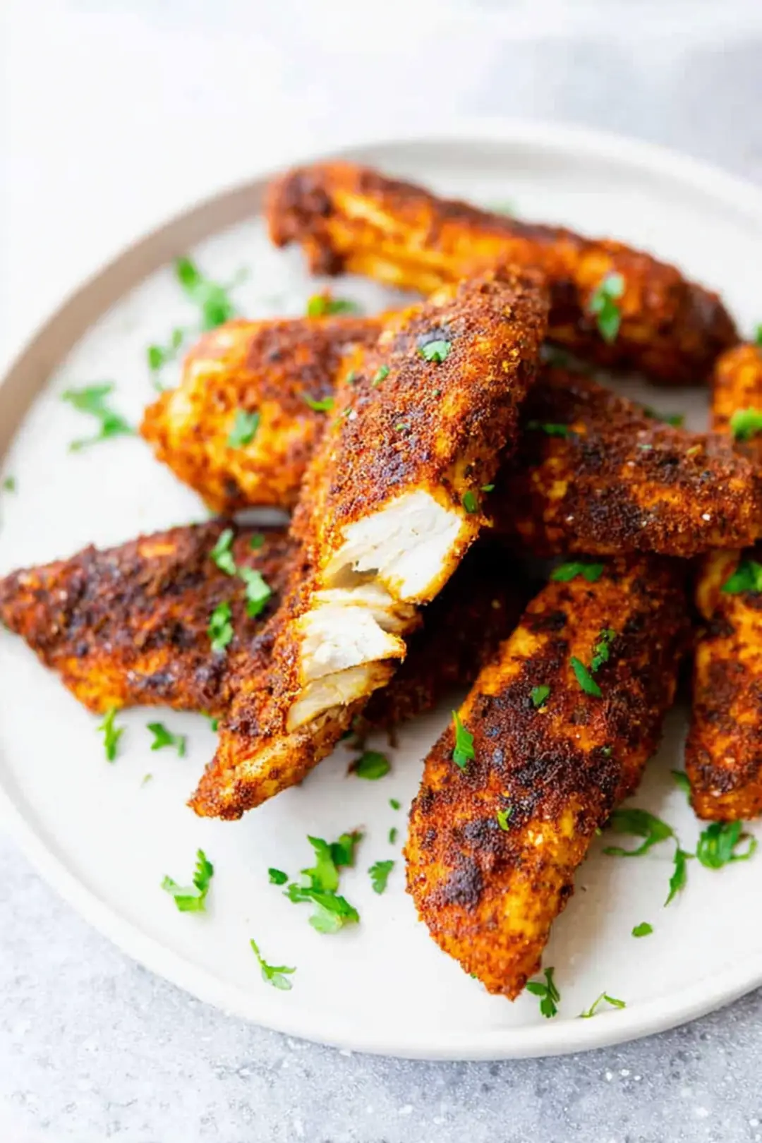 Air fryer chicken tenders no breading