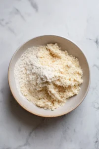 Dredge chicken tenders in flour, dip in egg, and coat with panko breadcrumbs