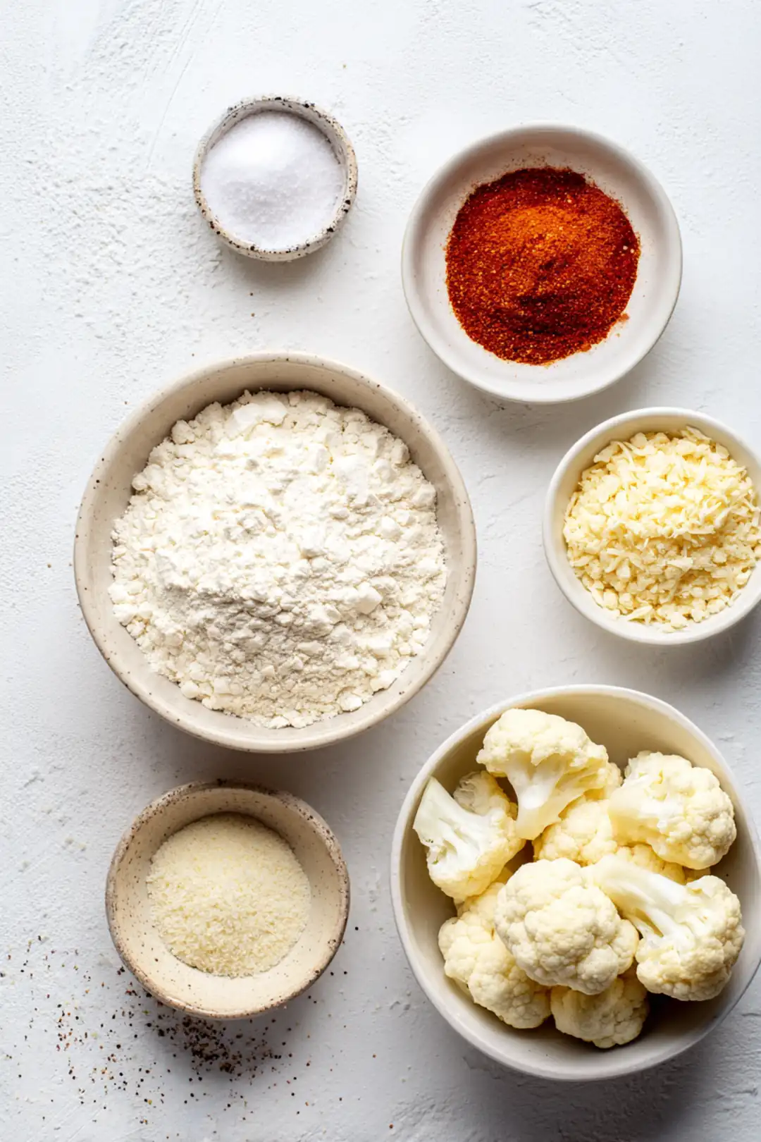air fryer cauliflower bites ingredients