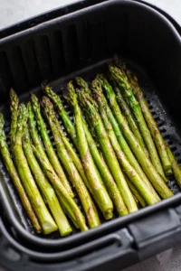 Cook the chicken tenders for about 10 minutes, shaking the basket halfway through