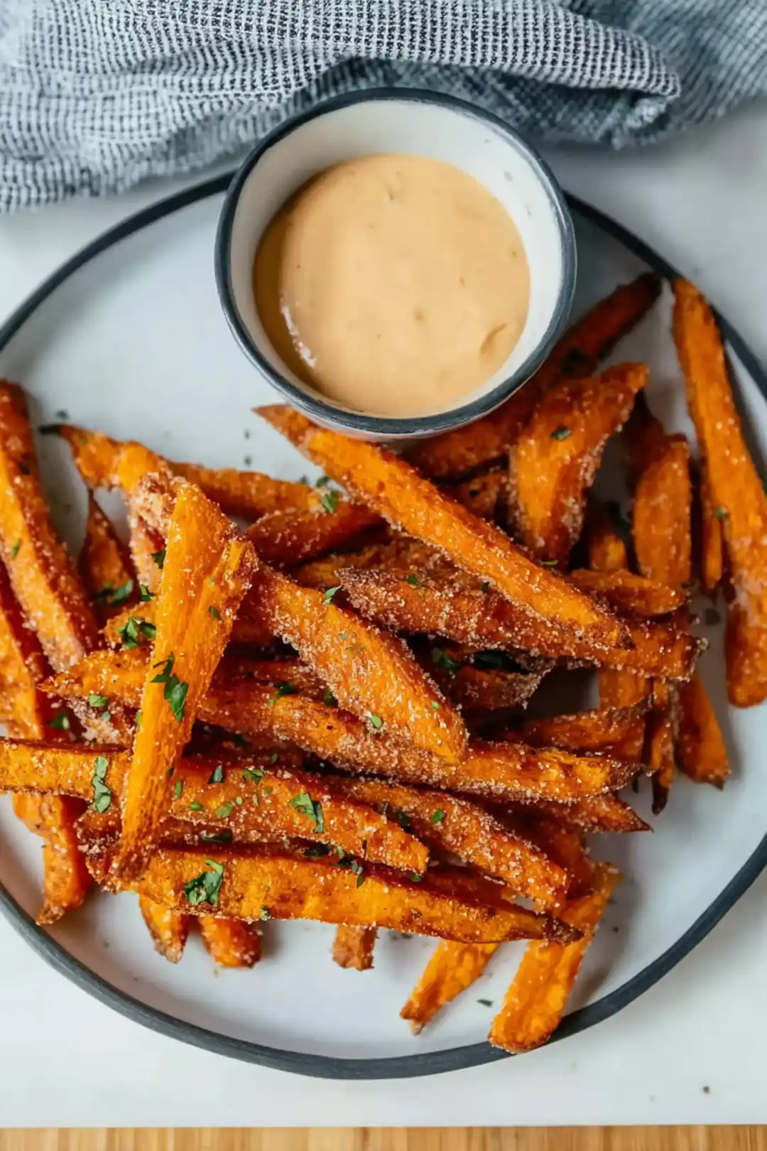 how to make extra crispy sweet potato fries