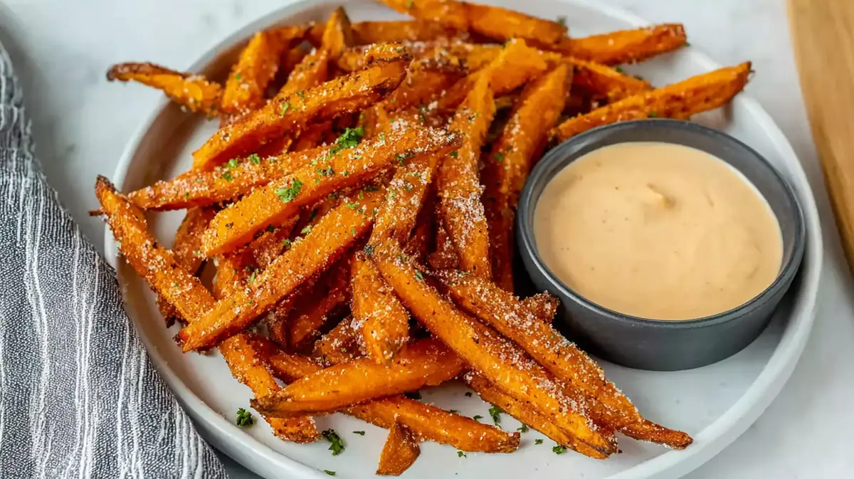 how to make extra crispy sweet potato fries