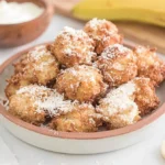 air fryer banana fritters