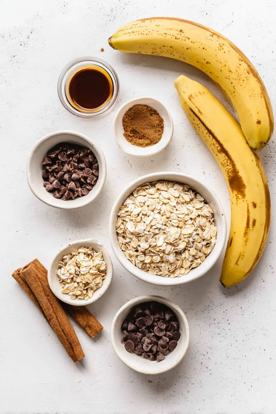 Air fryer banana fritters - ingredients