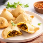 Air fryer crispy samosas