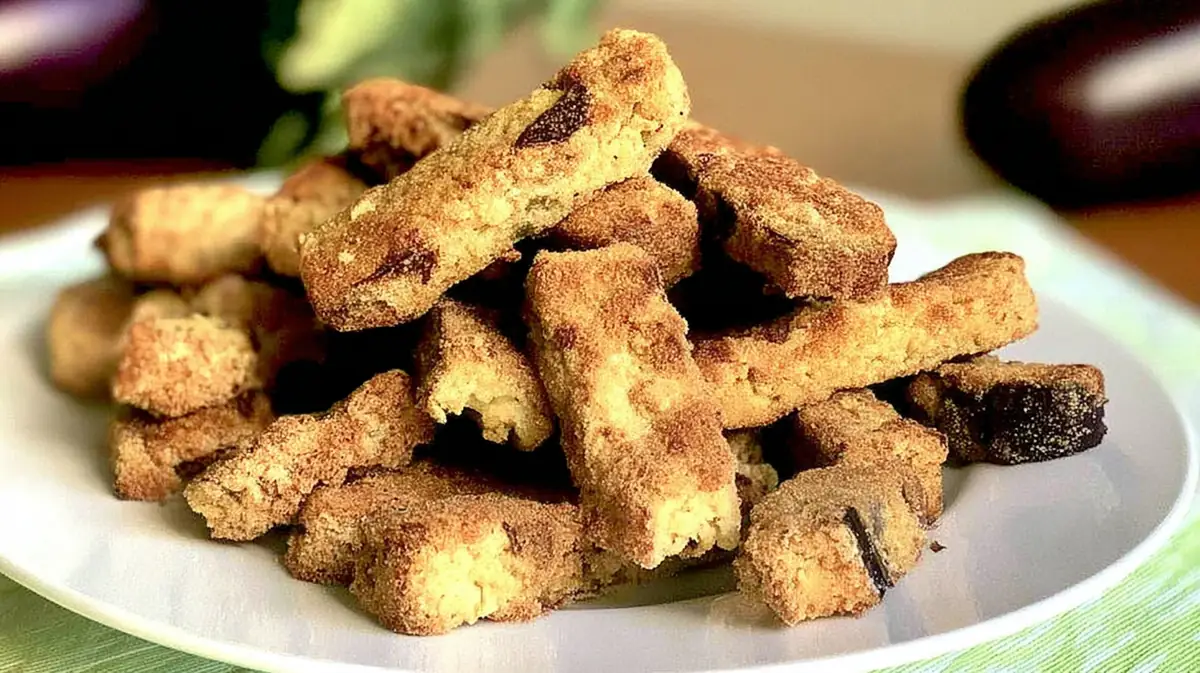 Air fryer eggplant fries