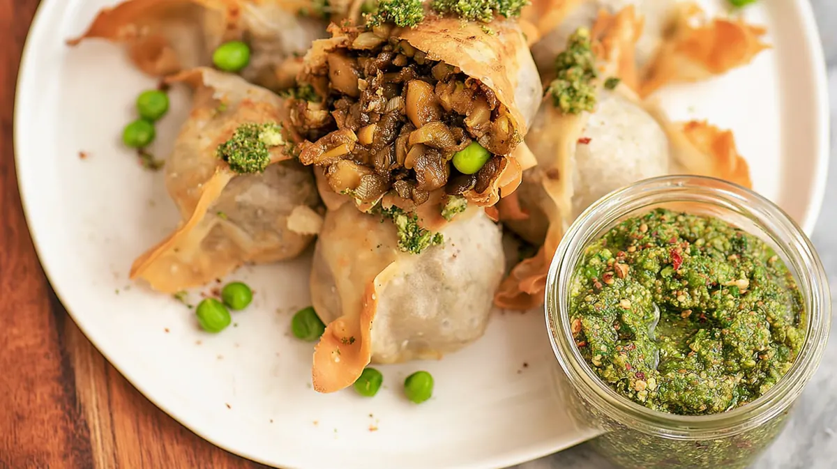 easy potato & pea filling