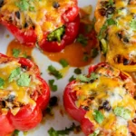 Mexican-style stuffed peppers