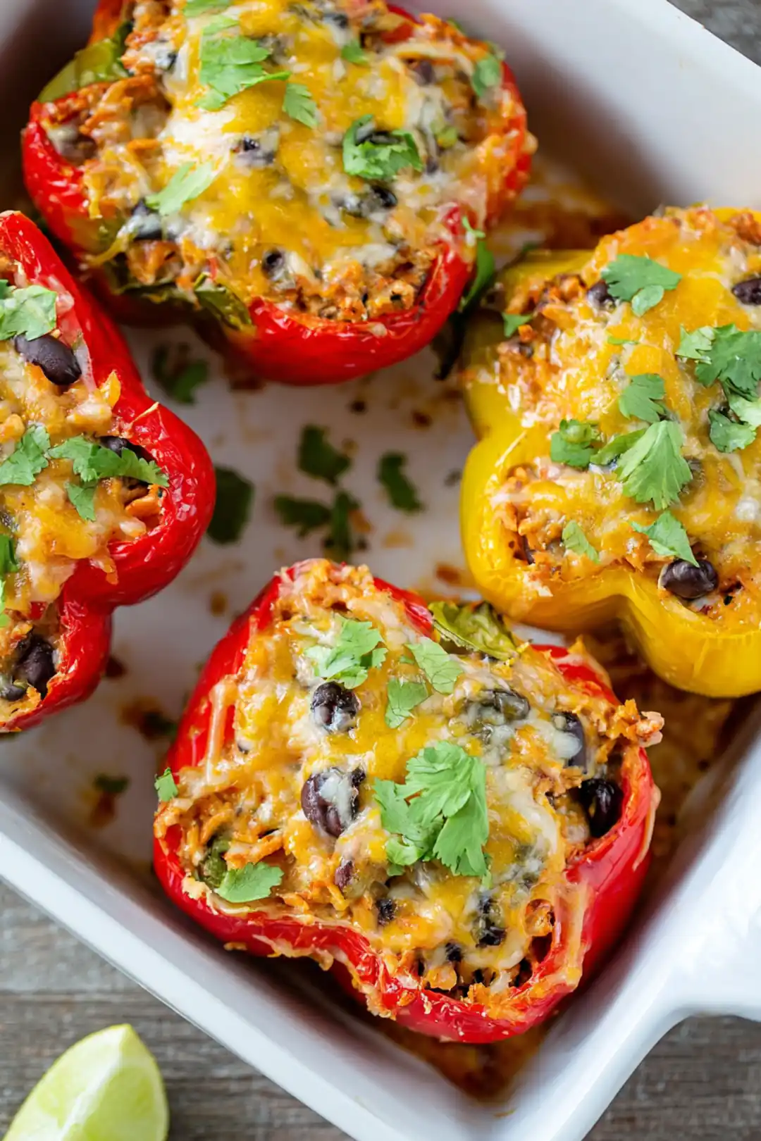 Mexican-style stuffed peppers