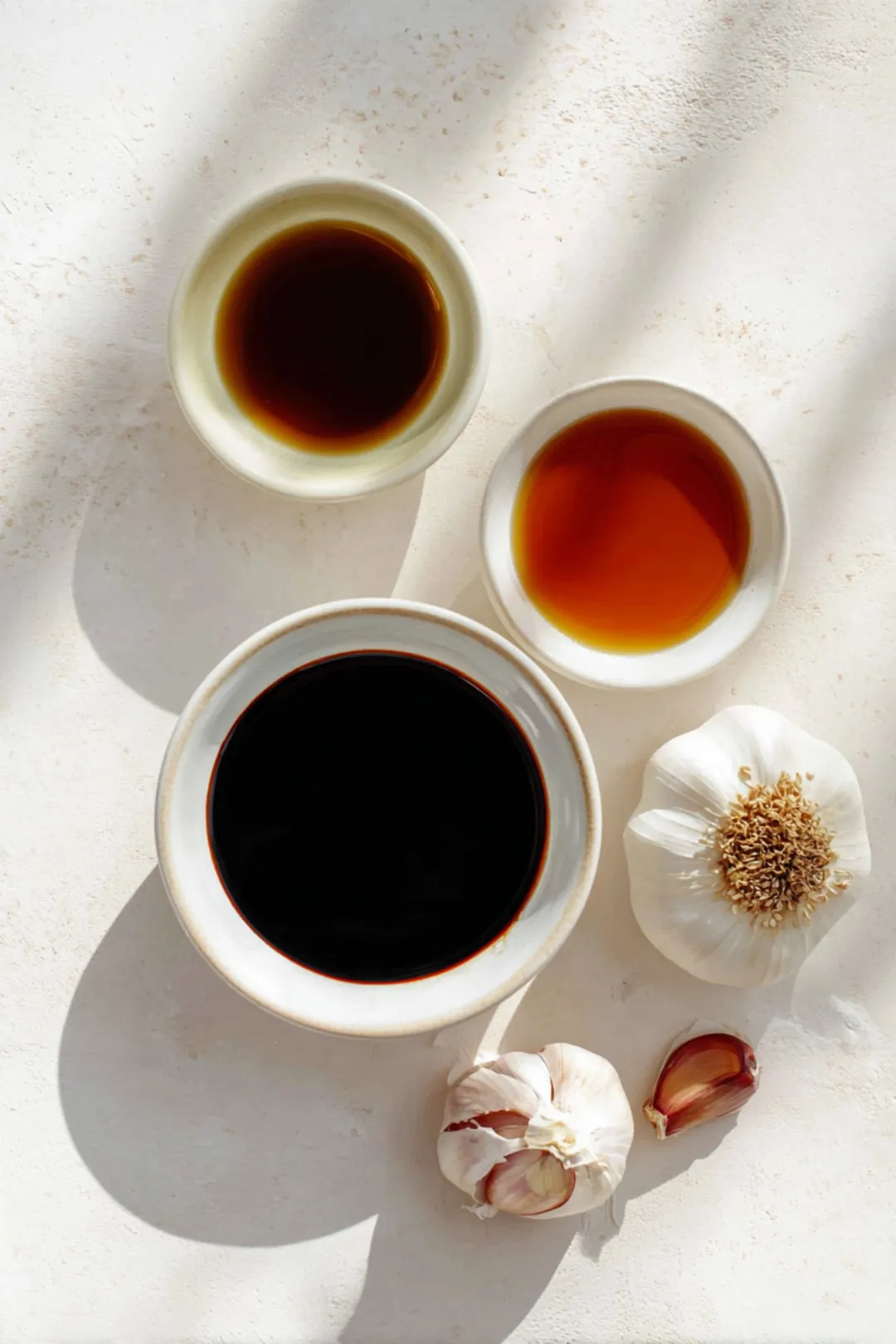 Sticky soy garlic tofu bites - ingredients