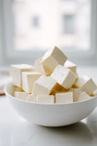 Add cubed tofu to marinade and let sit for at least 15 minutes