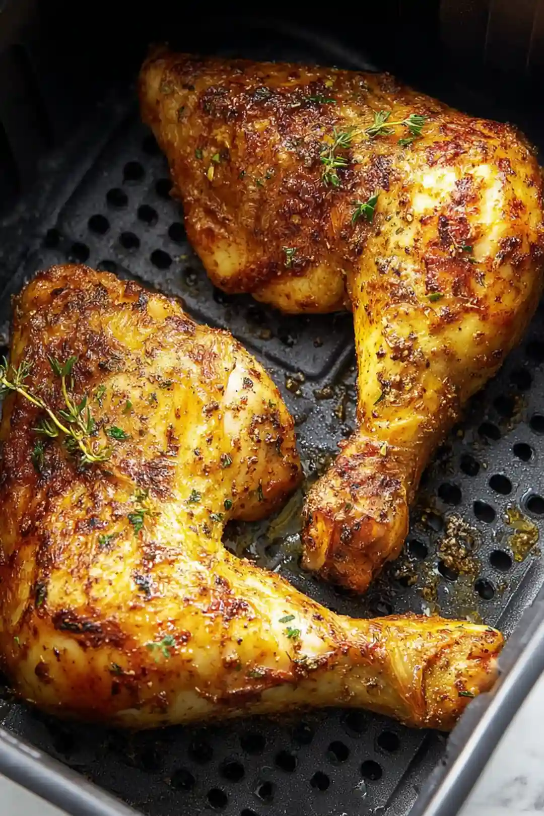 Air fryer chicken leg quarters