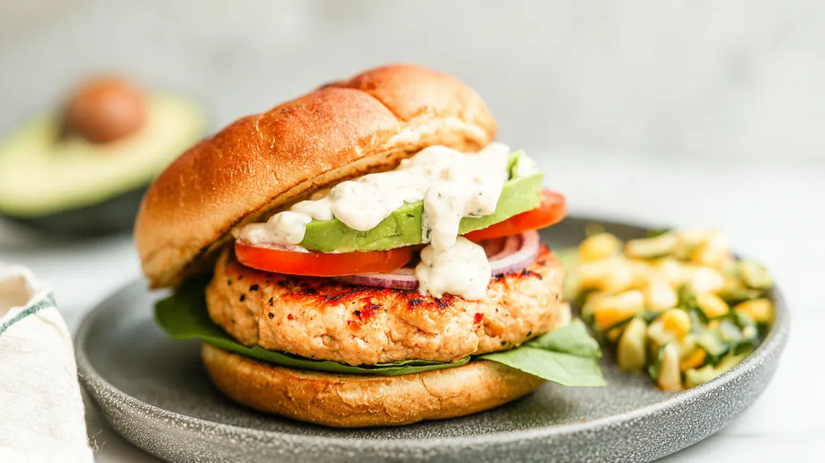 Air fryer chicken patties for burgers