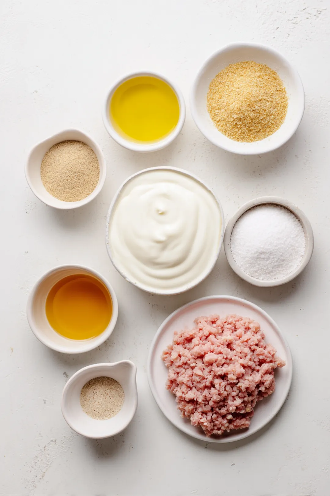 Air Fryer Chicken Patties - ingredients