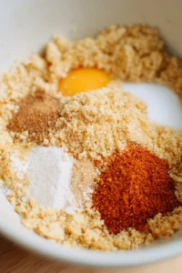 Combine ingredients for chicken tenders