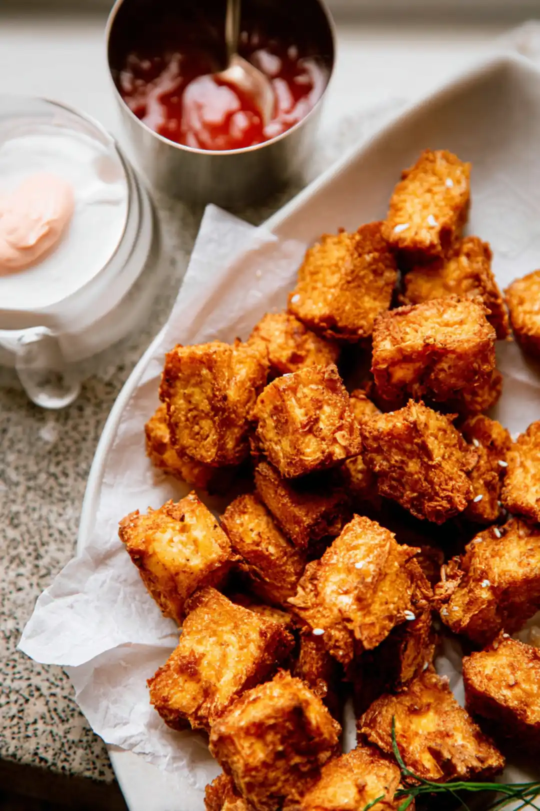 how to get tofu super crisp in air fryer