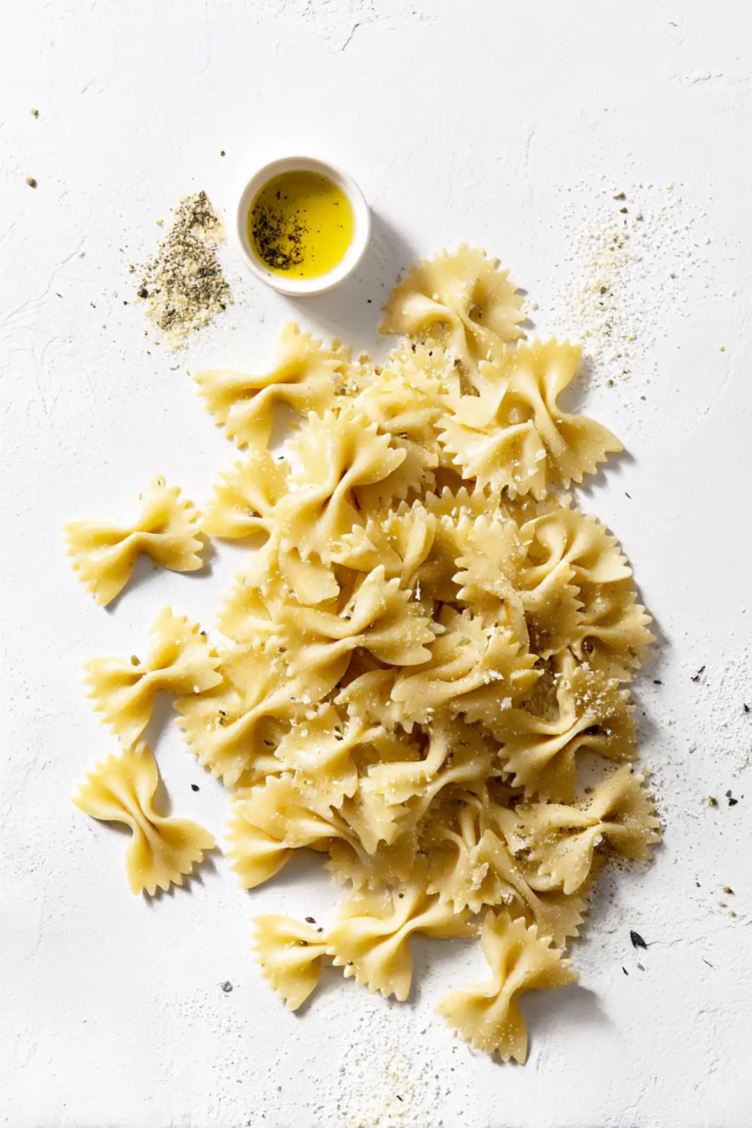Air fryer bowtie pasta ingredients