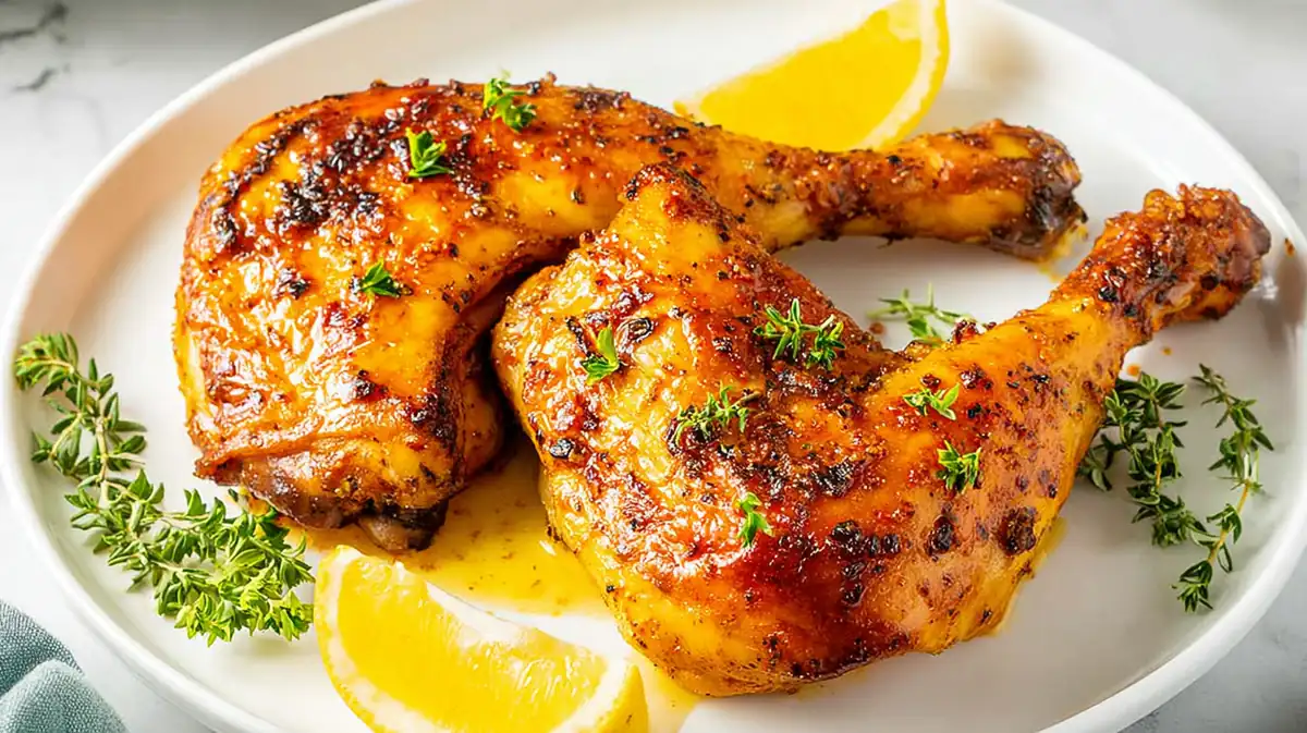 Air fryer chicken leg quarters time and temperature