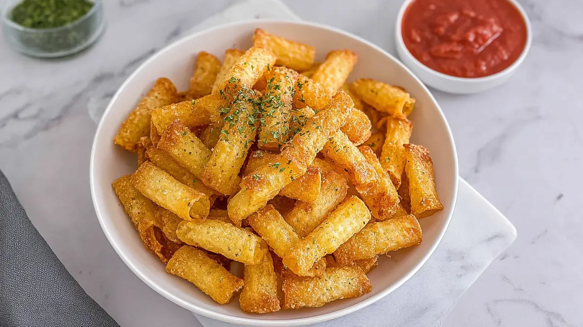 Air Fryer Pasta Chips