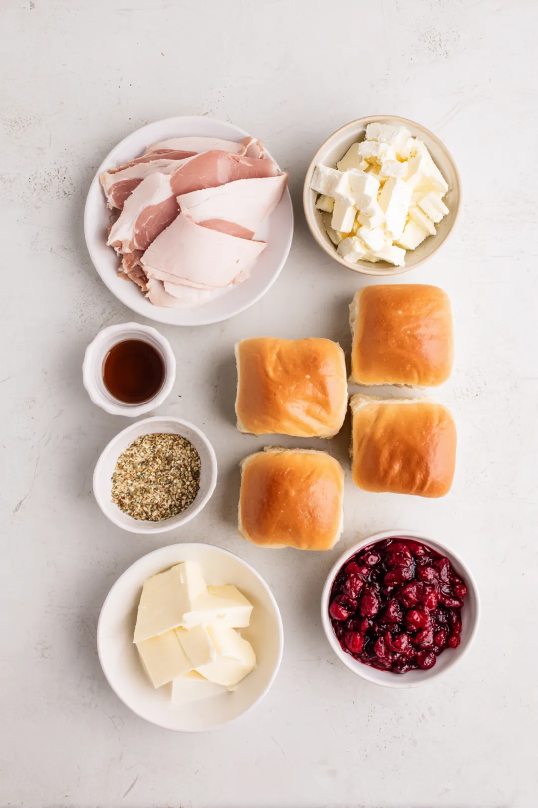 air fryer turkey brie rolls ingredients