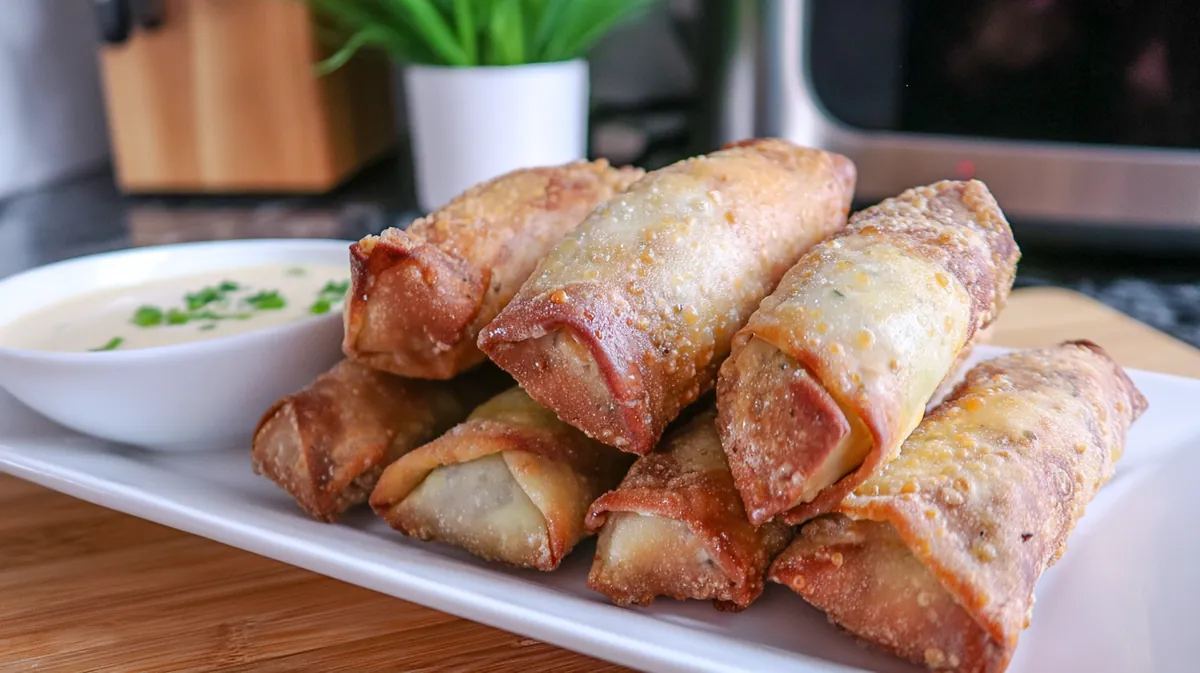 Air Fryer Turkey Egg Rolls