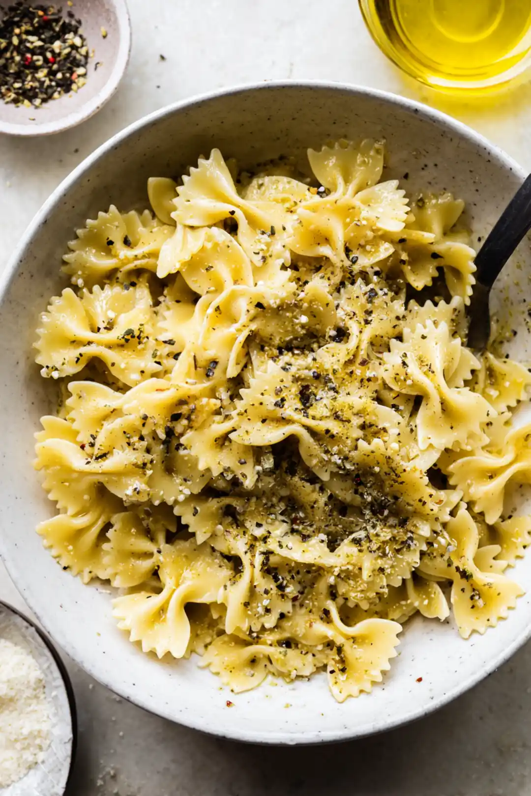 Boil a large pot of salted water and cook pasta until al dente