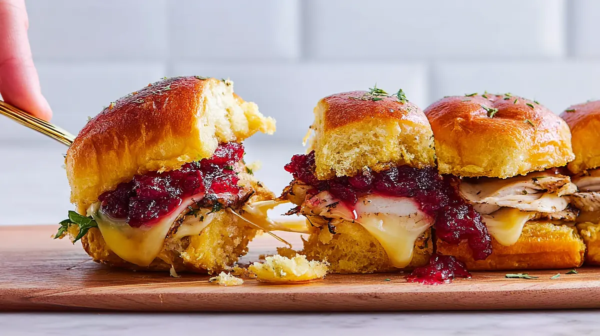 cranberry butter sliders