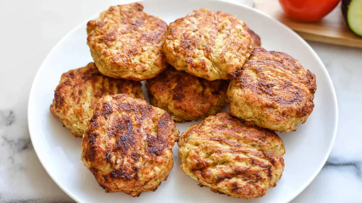 crispy air fryer chicken patties no flipping