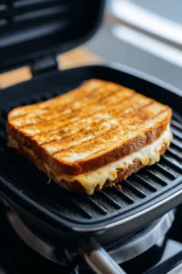 Grill sandwiches until golden brown and cheese is melted