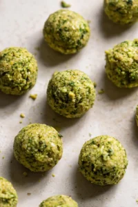 Shape the mixture into small bite-sized balls