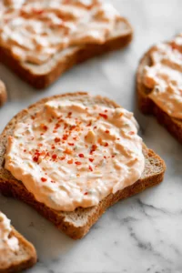 Spread Thousand Island dressing on one side of rye bread