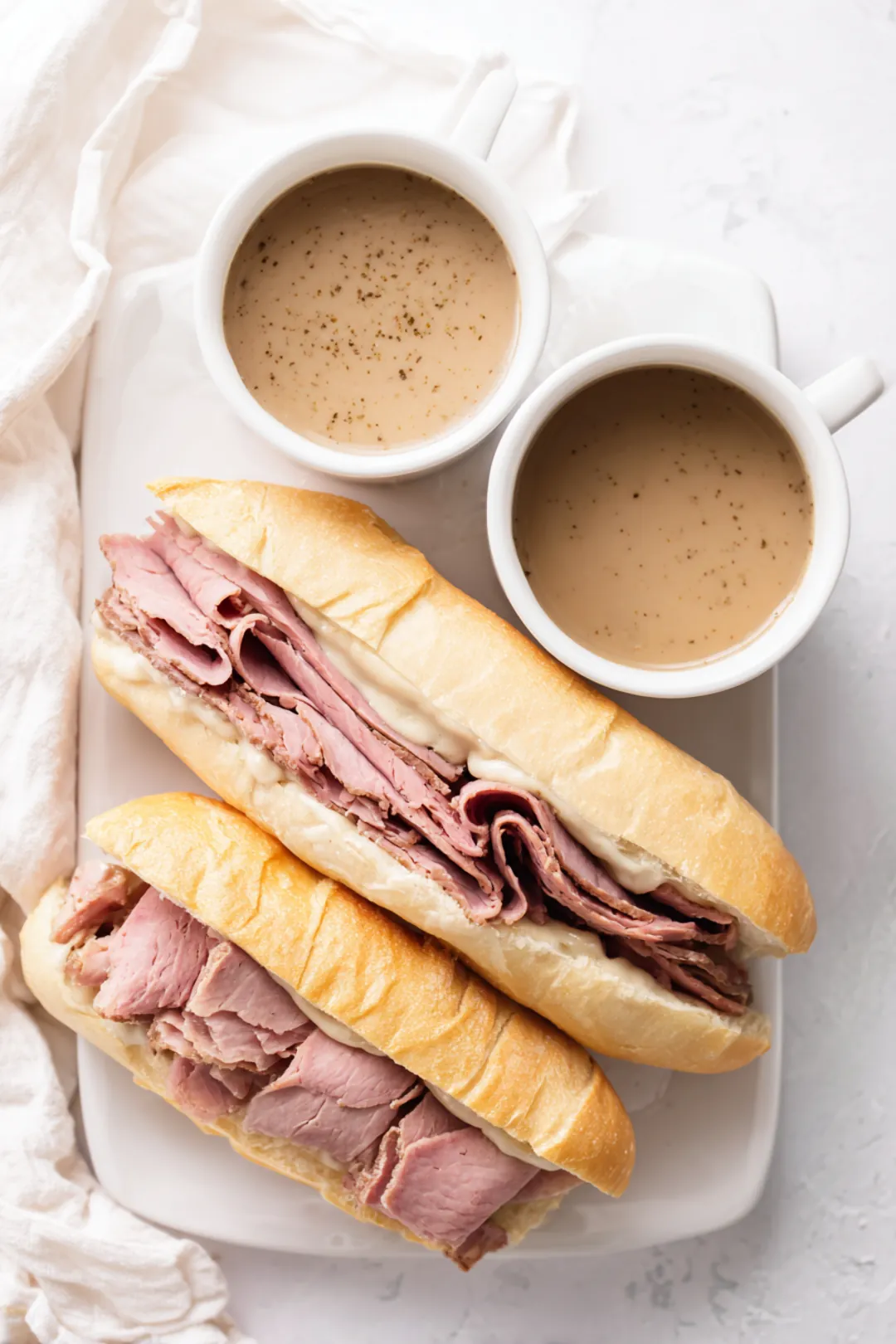 The Gravy Dip Sandwich - ingredients