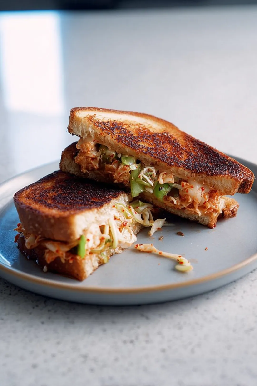 Turkey kimchi melt air fryer