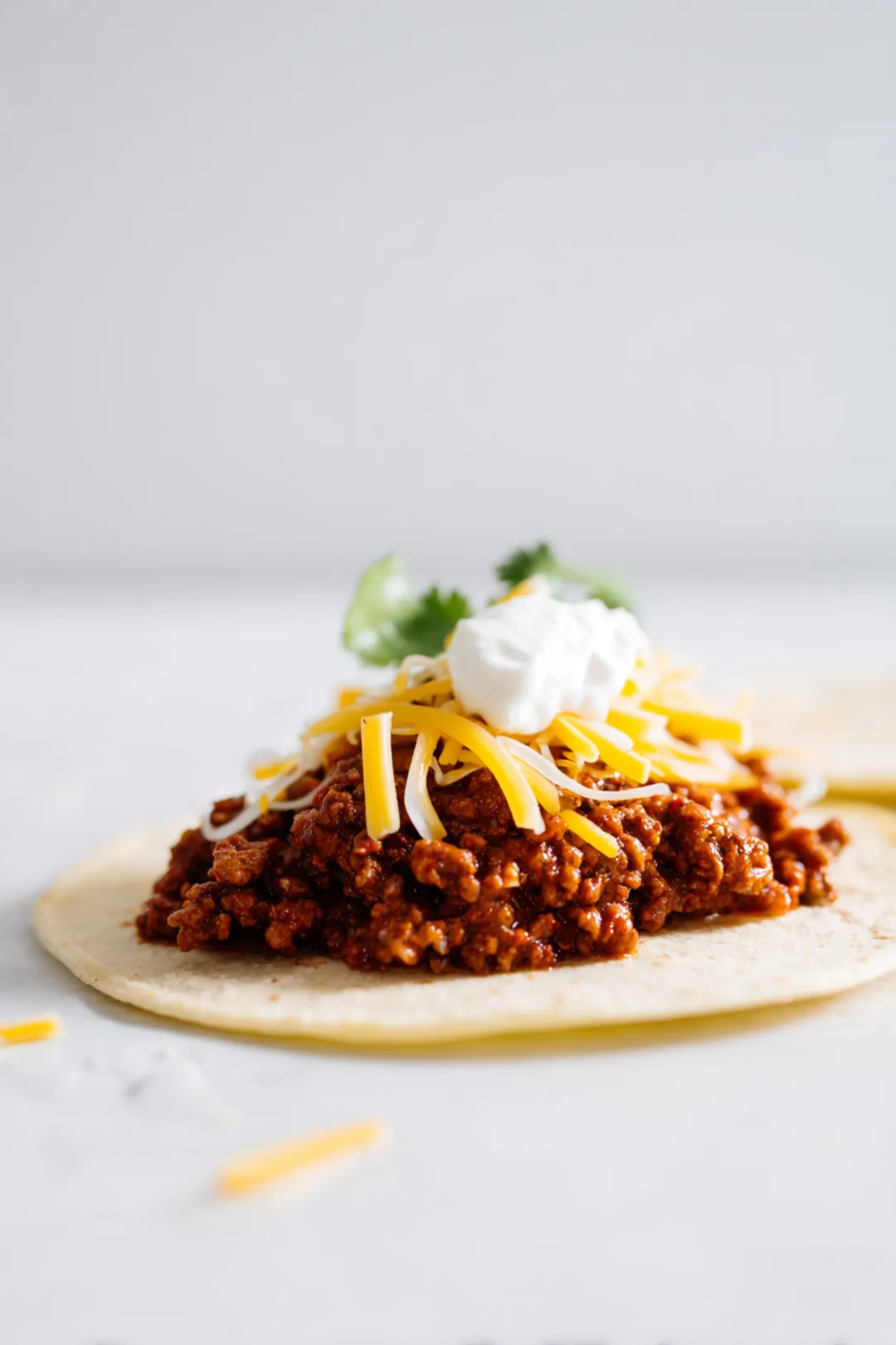 viral leftover taco hack - ingredients