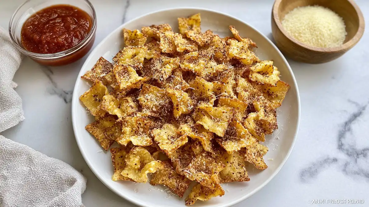 Viral pasta chips recipe