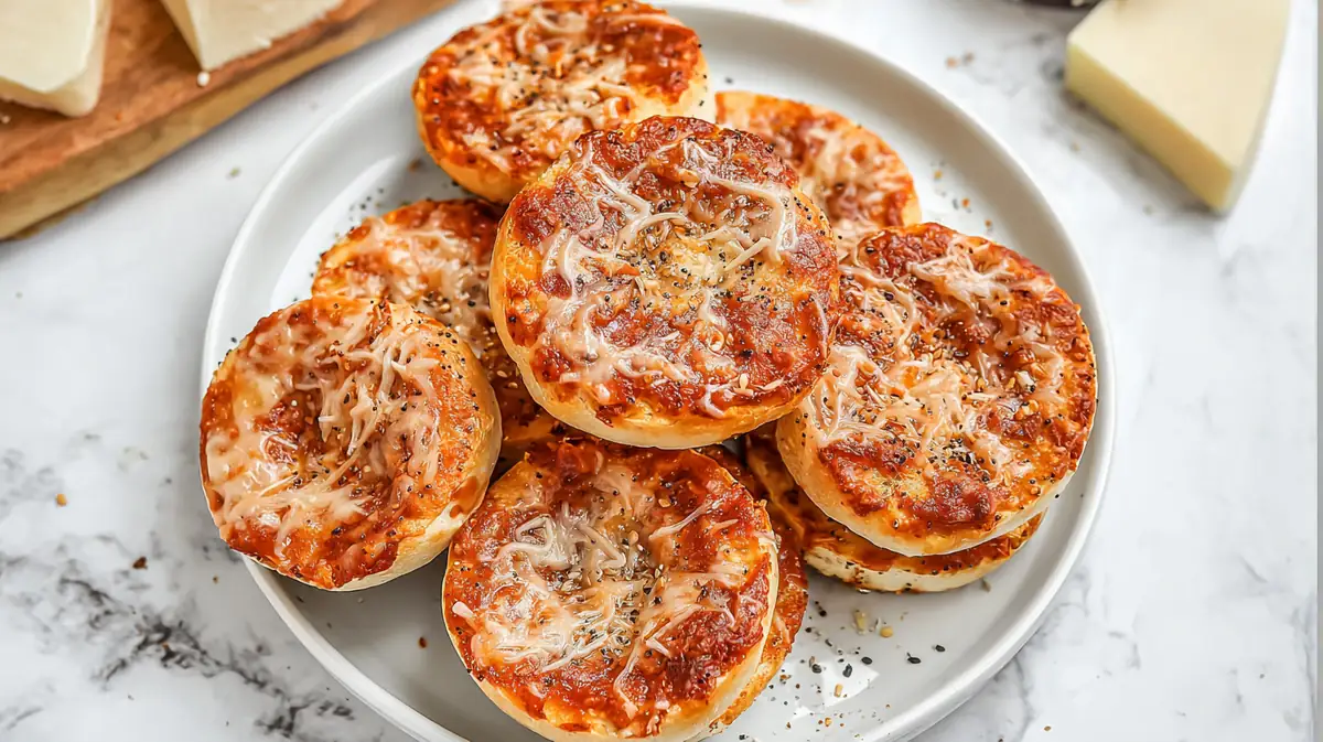 air fryer bagel bites from scratch