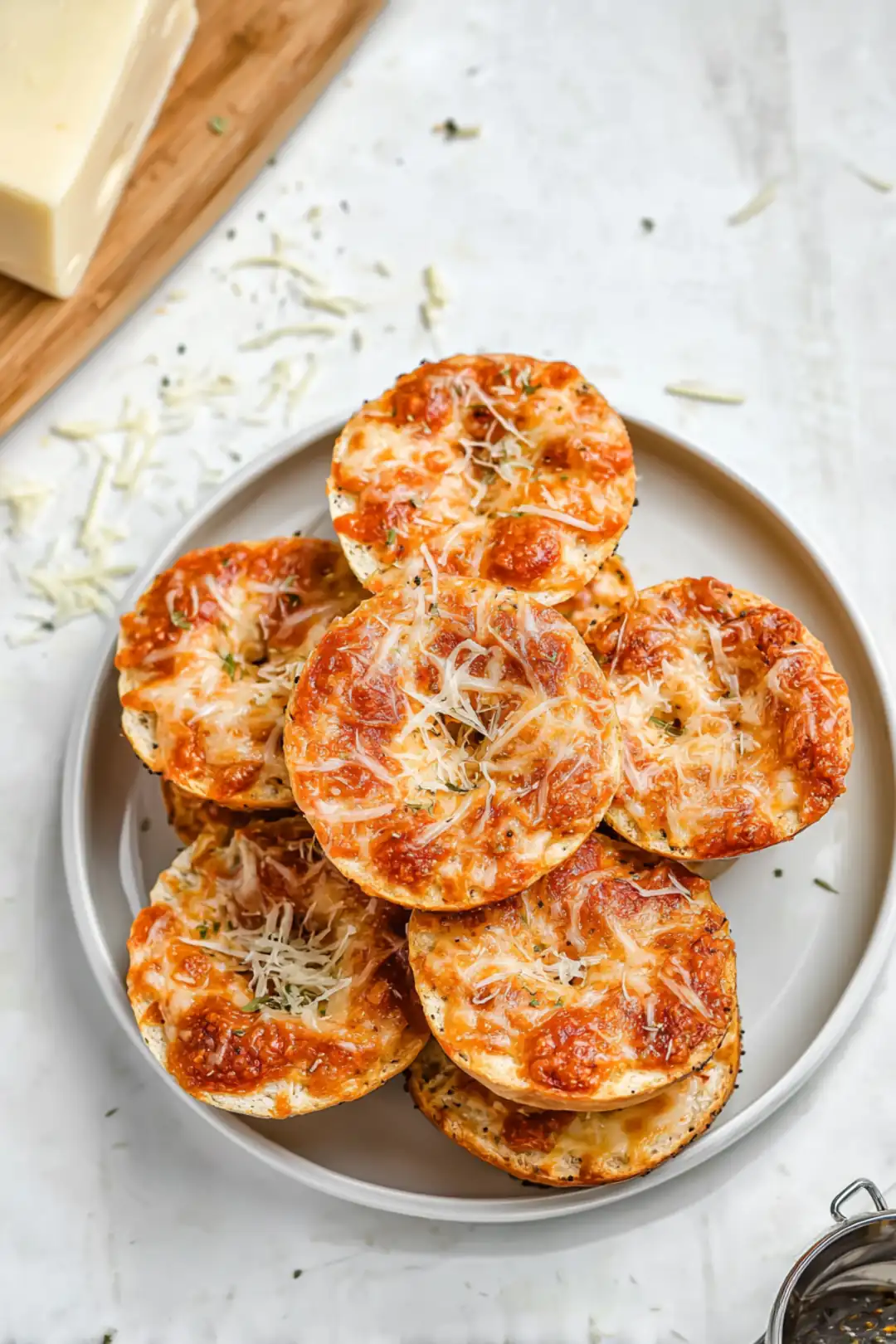 Air fryer bagel bites from scratch