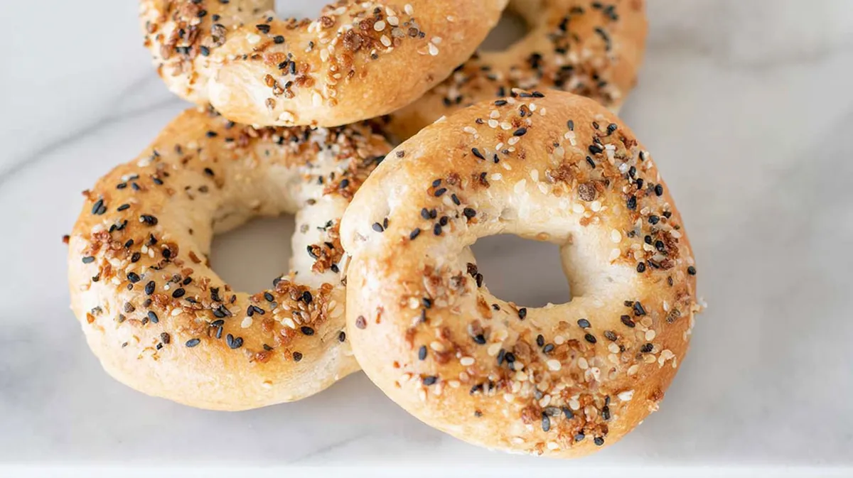 Air fryer bagels no yeast recipe