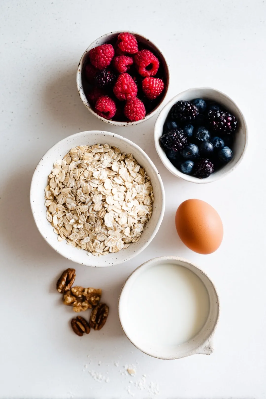 Air fryer baked oatmeal cups ingredients
