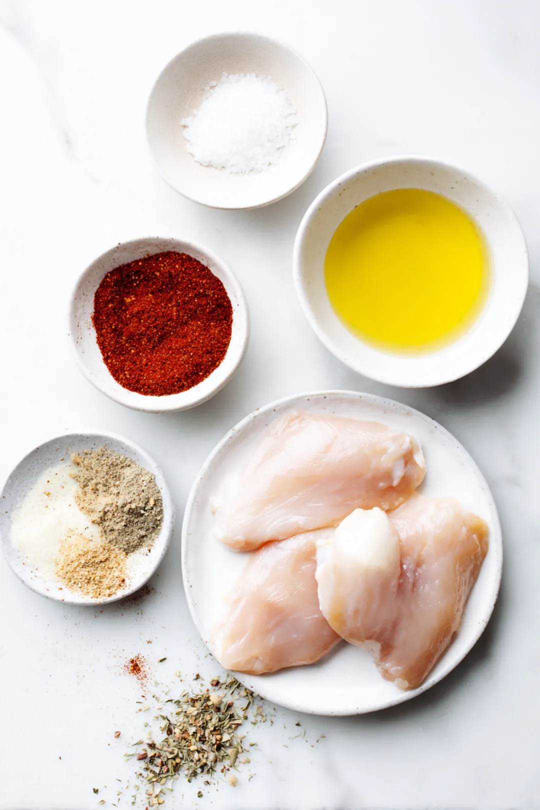 Air fryer chicken breast for meal prep ingredients