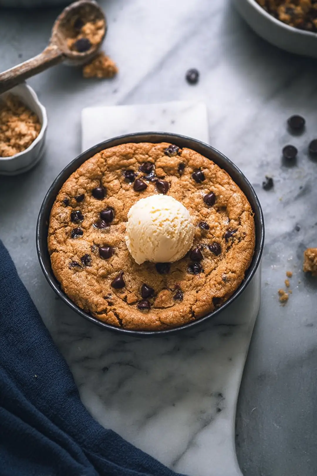 Air fryer cookie pie (Pizookie)