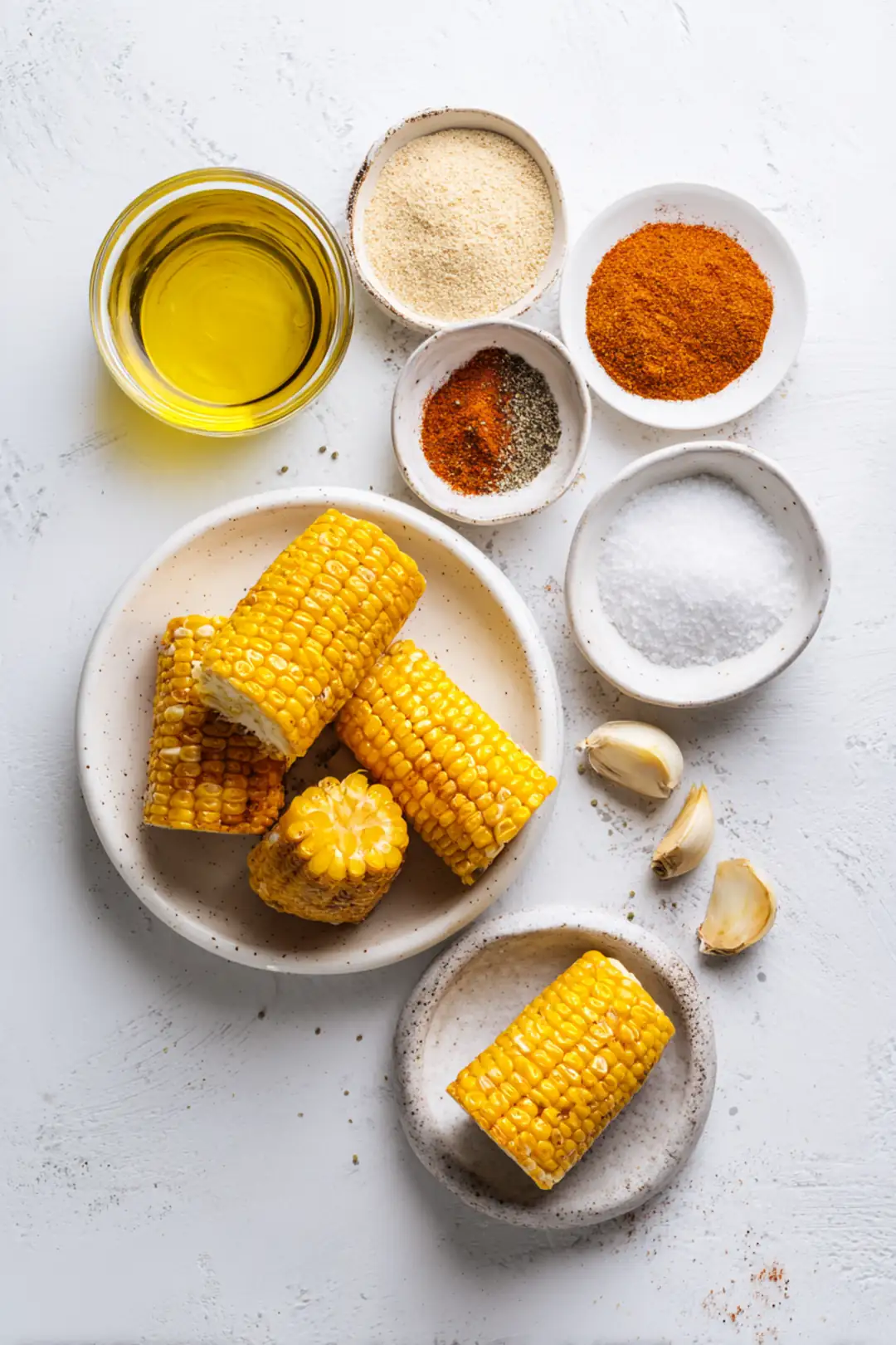 Air Fryer Corn Ribs - ingredients