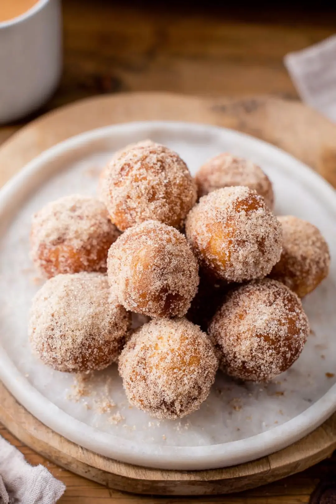 Air fryer donut holes