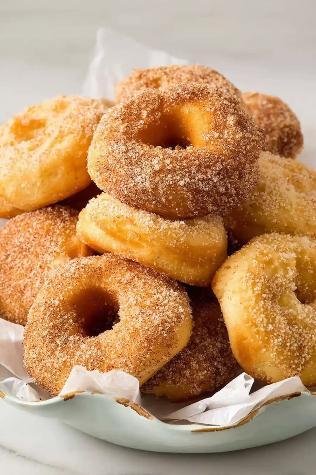 Air fryer donuts from biscuit dough