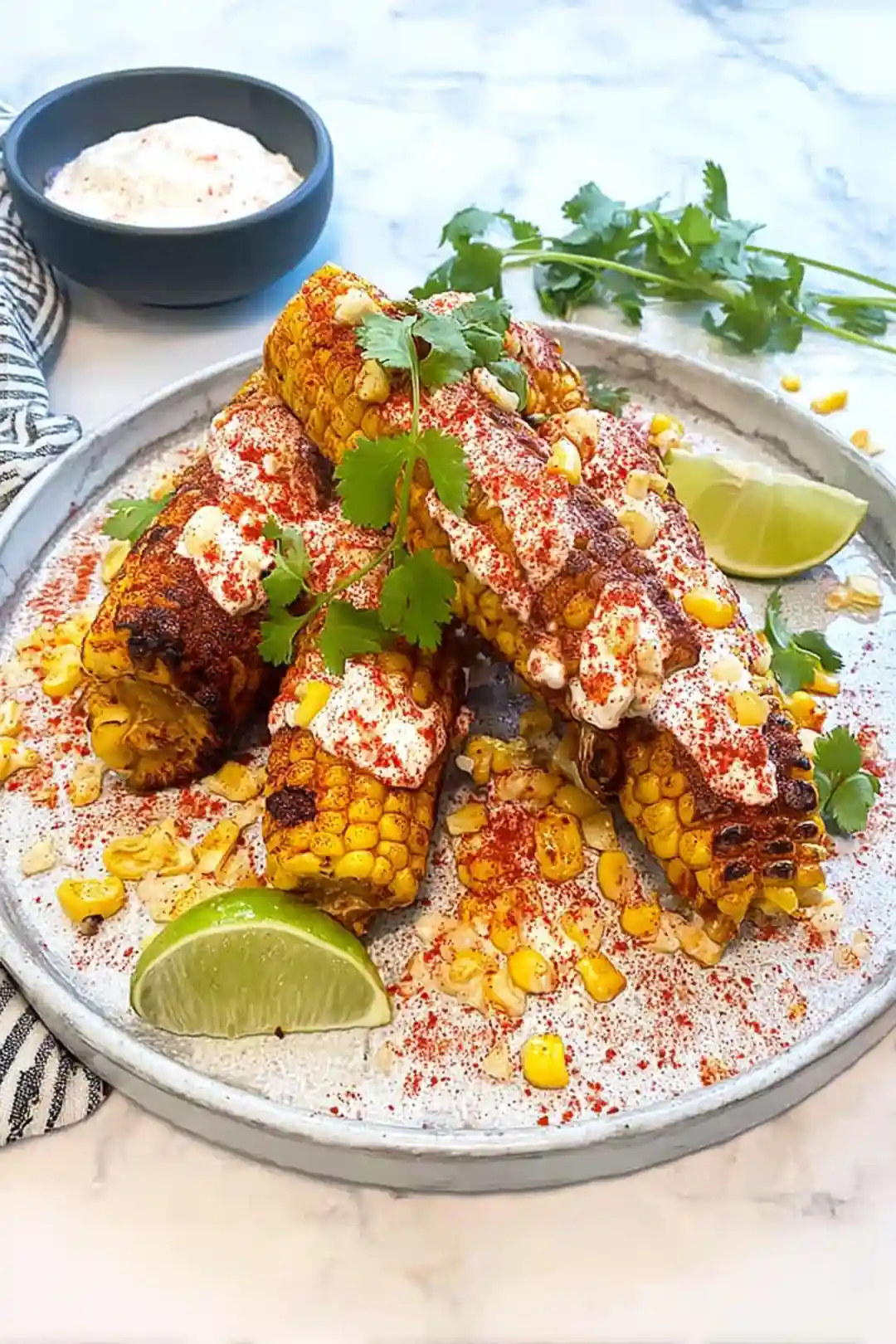 Air Fryer Elote Ribs